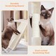 image 5 of Yaheetech 92 cm Cat Tower with Double Condos Beige