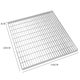 image 3 of Galvanised Grating - 1000mm x 1000mm Silver