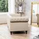 image 2 of Richland 3 Seat Sofa - Cream