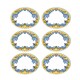 image 1 of Limoncello Collection Dinner Plates, Set of 6