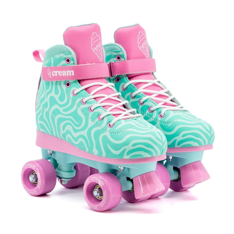 image 1 of CREAM Scoop Quad Roller Skates, Adjustable