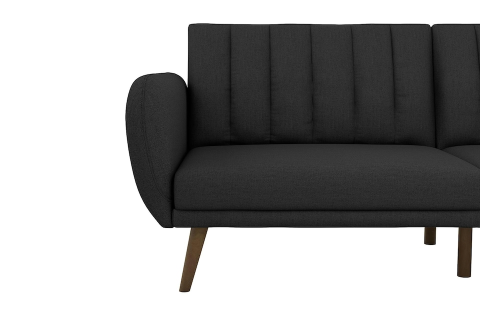 image 1 of Brittany Sofa Bed in Dark Grey Fabric | Grey | DARK GREY | Not provided