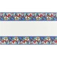 image 1 of Justice League Plastic Characters Party Table Cover - White/Blue/Red - One Size