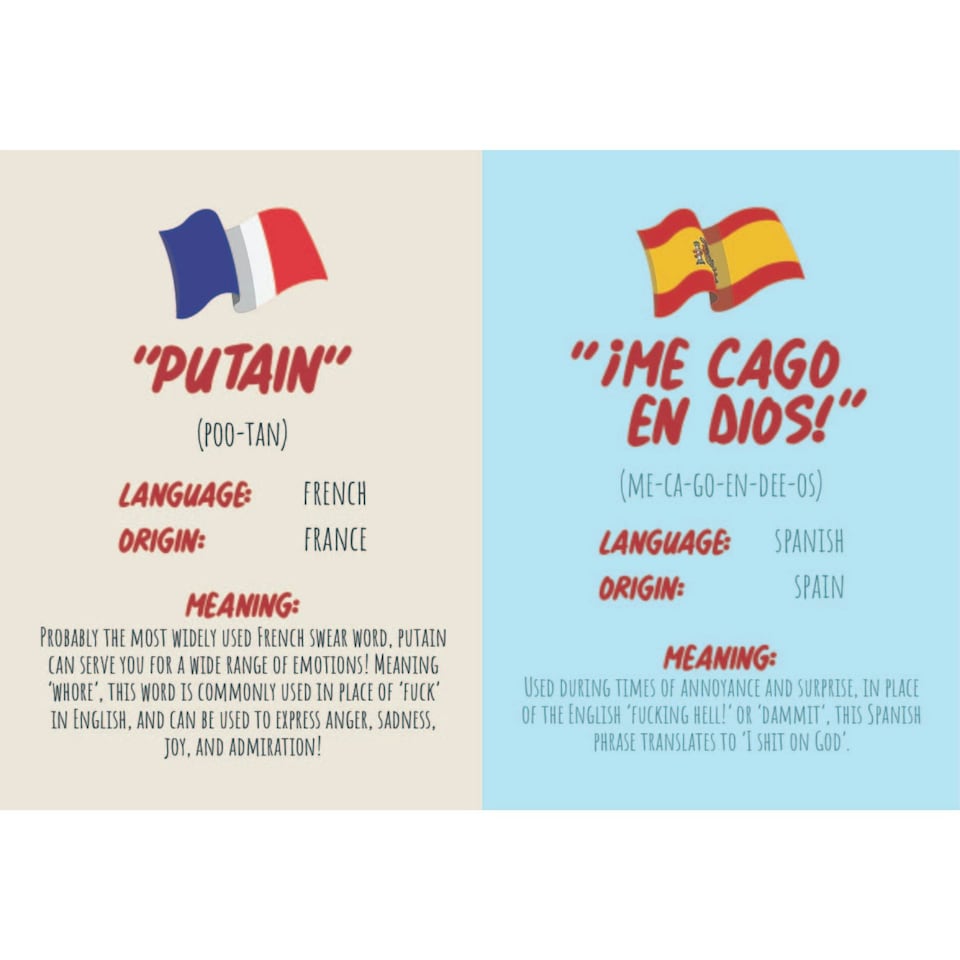 image 1 of How To Swear in 96 Languages Book