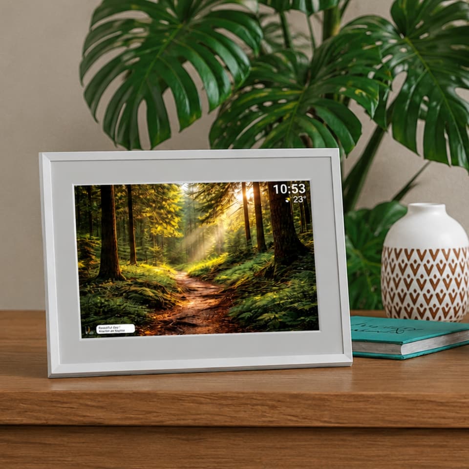 image 1 of NAVITEL FR101 PRO 10.1 Inch Digital Photo Frame - White