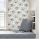image 4 of NuWallpaper NU2683 Aya Peel & Stick Wallpaper, White Multi