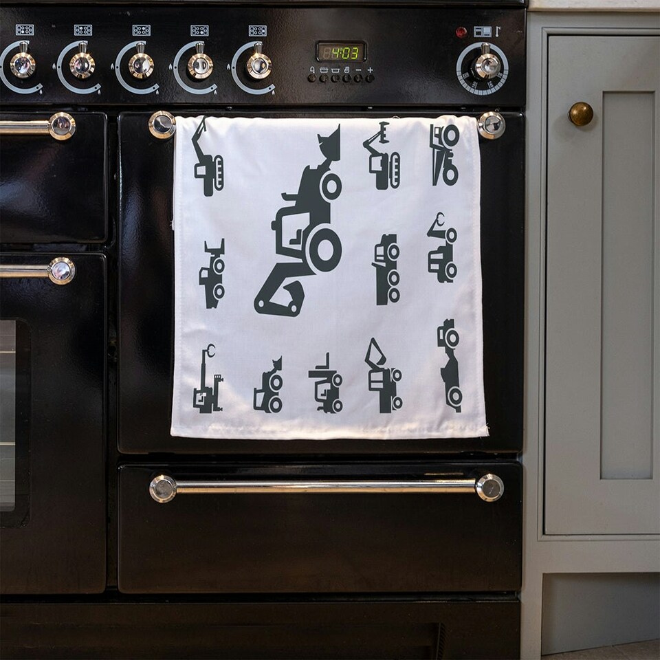 image 1 of Construction equipment (Kitchen Towel)