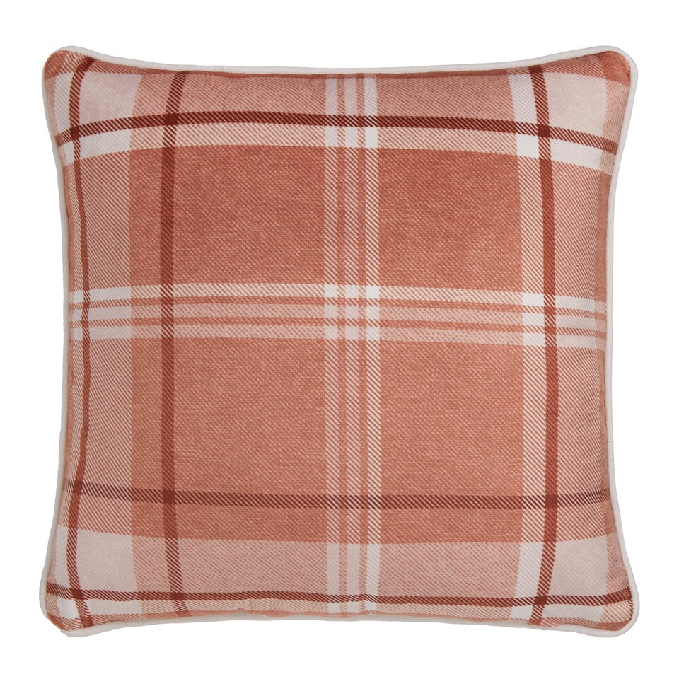 image 1 of D & D Forest Animals Filled Cushion Green