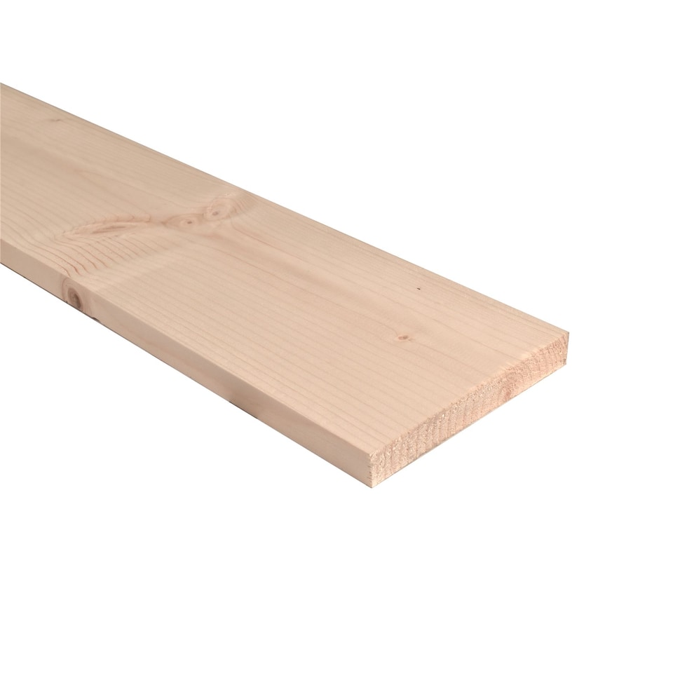 image 1 of Snowdon Timber Reject Untreated 6x1inch PAR Timber (T) 20mm (W) 140mm (L) 1.8m - 10 Pack