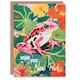 image 1 of Housewarming Pink Lily Pads Enjoy Pad Frog New Home Card
