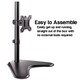 image 5 of TekBox Dual Screen Vertical Monitor Mount
