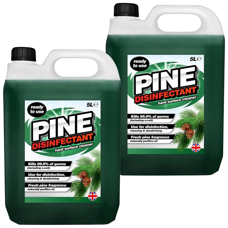 image 1 of 4 x 5L Pine Disinfectant Ready To Use Hard Surface Cleaner