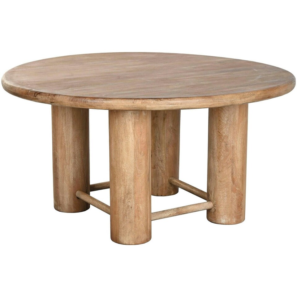 image 1 of Dining Table Home ESPRIT Brown Mango wood 150 x 150 x 78,7 cm N/A