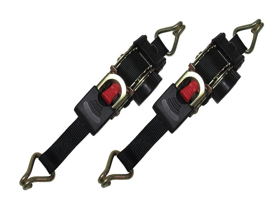 Retractable Ratchet Tie Down Strap with Claw Hook x2 (3M Auto Lashing 0.3T 25MM)