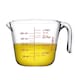 image 1 of 1L Borcam Clear Glass Measuring Mixing Jug in ML Oz Pints Kitchen Cooking Baking