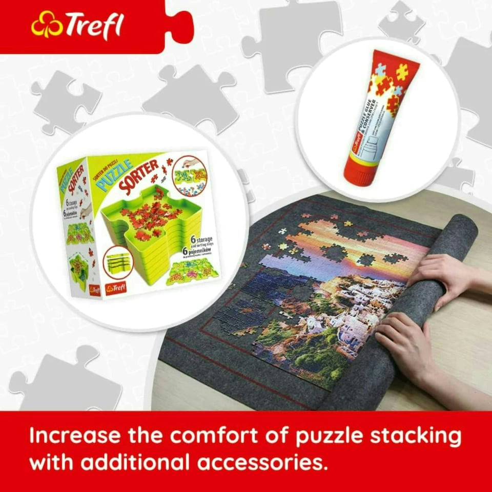 image 1 of Trefl Coffee Time Puzzle Adult - 500 Pieces