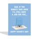 image 2 of Funny Spider Catcher Father's Day Card