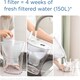 image 10 of BRITA Marella Water Filter Jug Blue (2.4L) Starter Pack incl. 3x MAXTRA PRO Pure Performance Cartridge