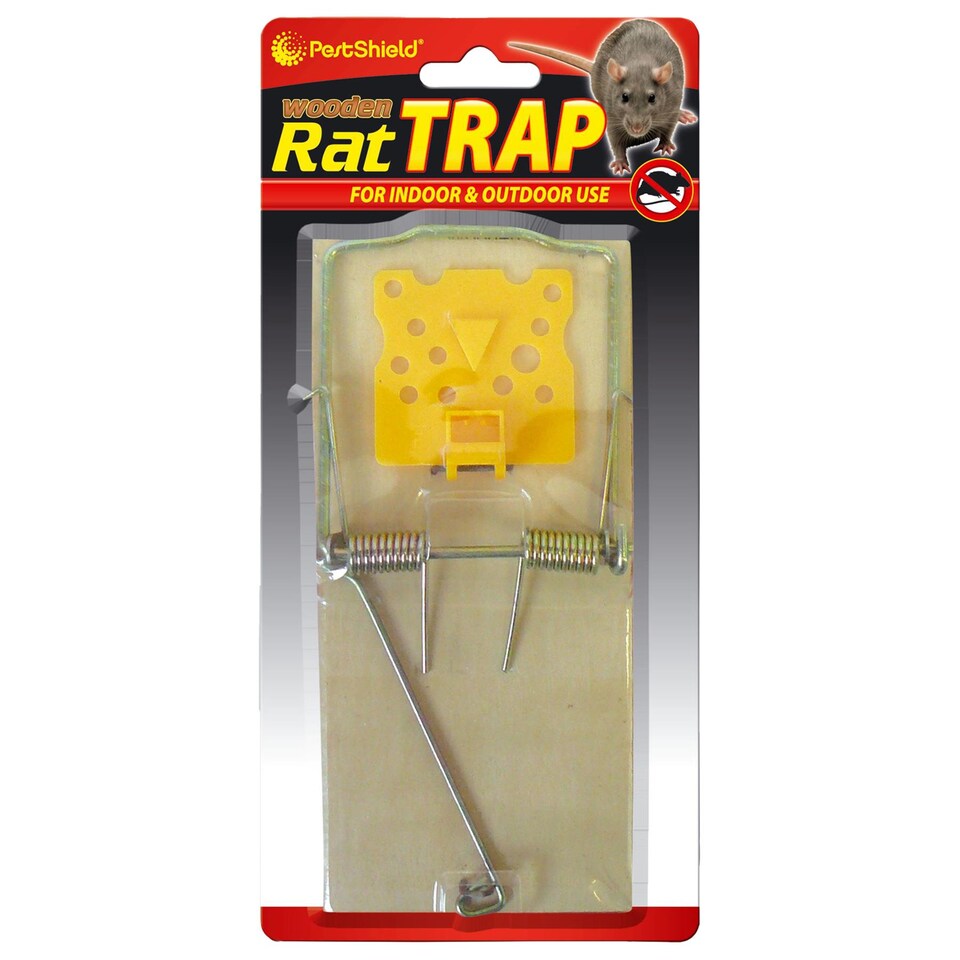 PestShield Wooden Rat Trap