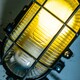 image 3 of CGC Lighting Gina Black Outdoor Cage Bulkhead Wall or Ceiling Light E27 IP44 | Black | Black | Height: 17.5 cm, Width: 12.4 cm, Depth: 10.6 cm