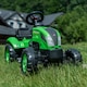 image 3 of Falk Country Farmer Pedal Tractor with Trailer