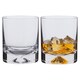 image 2 of Dartington Crystal Dimple Old Fashioned Glass Set Of 2