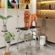 image 7 of PawHut Pet Foldable Grooming Table w/ Adjustable Arm Non-Slip Tabletop Leash