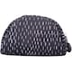 image 2 of Lorenz Womens Handy Zip Round Coin / Money Purse / Holder with Inner Clip | Black | Black Flecks