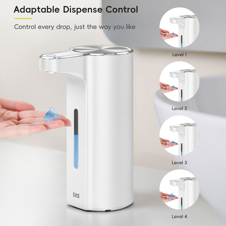 image 1 of Aroma Pro Smart Soap Dispenser White | White | White
