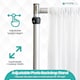 image 3 of Portable Pipe & Drape Frame, Backdrop Stand Set for Weddings - 4m x 8m