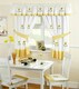 image 3 of Sunflower Kitchen Curtains - 117cm x106cm