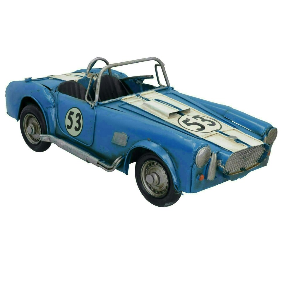 image 1 of Quality Historical Metal Vintage Sports Car Metal Model Replica Ornament Gift