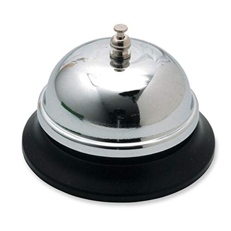 image 1 of Pack of 6 Janrax Reception Call Bells - Ring for Service Desk Kitchen Hotel Counter Reception Restaurant Bar Office