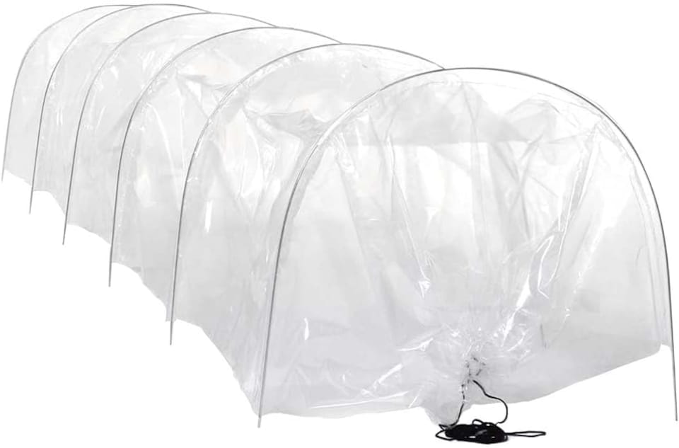 image 1 of Garden Gear PE Greenhouse Tunnel x 2 | Clear | 2