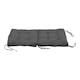 image 4 of Living and Home Lawn Chair Cushion Deep Seat for Indoor and Outdoor Furniture | Black