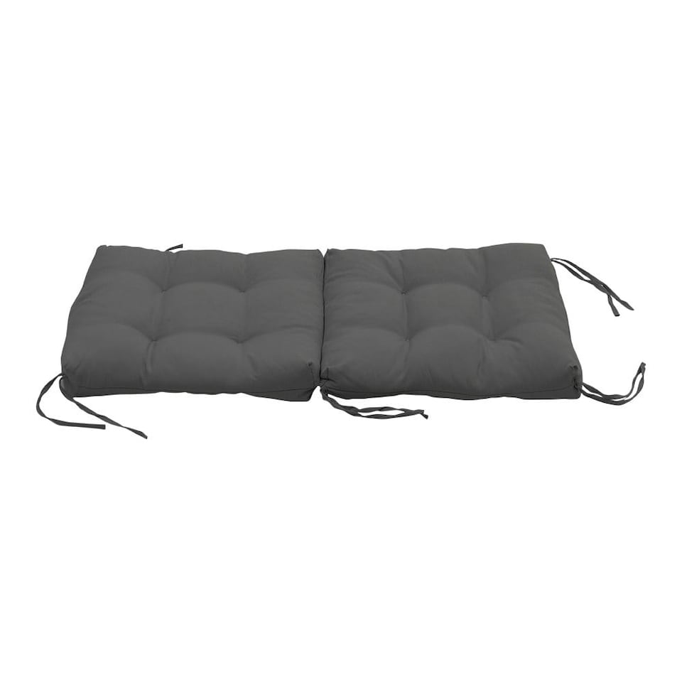 image 1 of Living and Home Lawn Chair Cushion Deep Seat for Indoor and Outdoor Furniture | Black