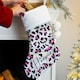 image 3 of Personalised Leopard Print Christmas Stocking