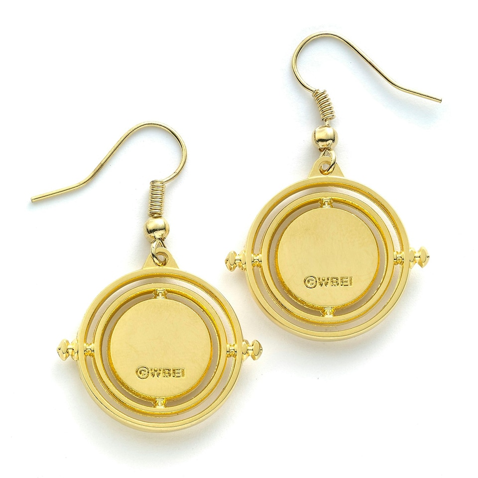 image 1 of Harry Potter Fixed Time Turner Earrings- WE0100