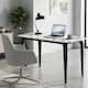 image 8 of HOMCOM Dining Table for 4, Kitchen Table with Sintered Stone Tabletop