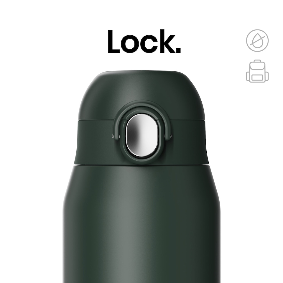 image 1 of ION8 REVIVE Insulated Steel Water Bottle, Dual Tone, 720ml / 24oz