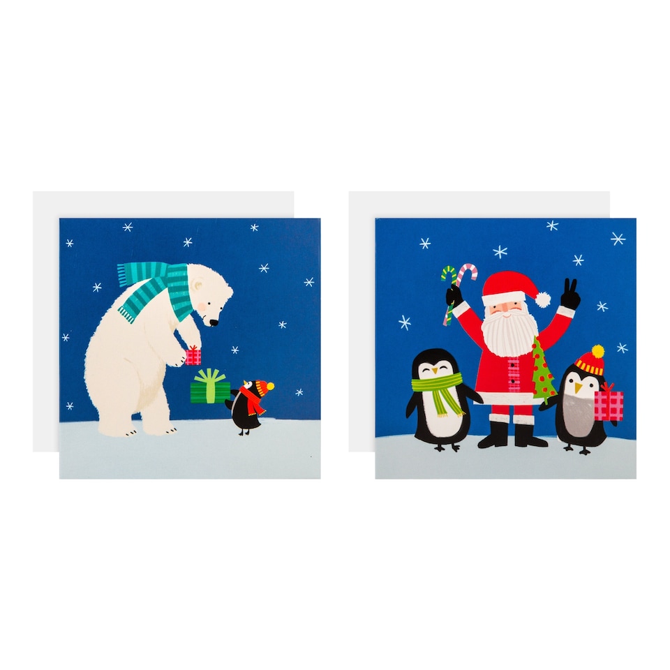 image 1 of Hallmark Pack Of 30 Christmas Cards - 2 Cute 'Simply for You' Designs
