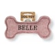 image 1 of History & Heraldry Pre-Personalised Squeaky Bone Dog Toy - Belle
