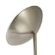 image 2 of Sleek LED Mother and Child Floor Lamp in Satin Nickel with Memory Dimmer Buttons