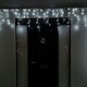 image 1 of 25m 1000 White LED Frosted Icicle Indoor Outdoor Christmas Lights with Timer
