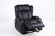 image 2 of SoHo 10 in 1 Recliner Armchair With Swivel, Tilt Heated and Massage Functionality Black | Black | One Size