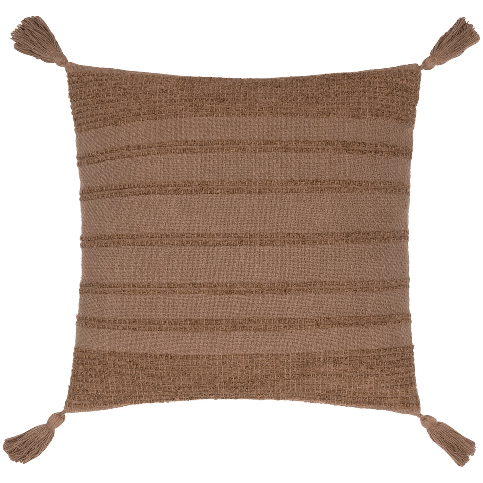 image 1 of Yard Larch Woven Cushion, Cocoa, 45 x 45cm