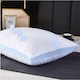 image 6 of Ezysleep Medium Support Air Flow Memory Foam Pillow Premium Supersoft and Thick | White