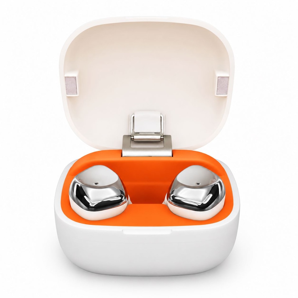 image 1 of Krane & Bauer Tornado Wireless In-Ear Headphones, White