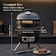 image 8 of Kamado Egg Ceramic Charcoal BBQ Barbecue Grill Roaster Smoker 13″