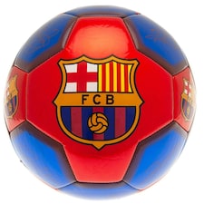 FC Barcelona Barca Barca Barca Crest Football - Maroon/Navy Blue - 5